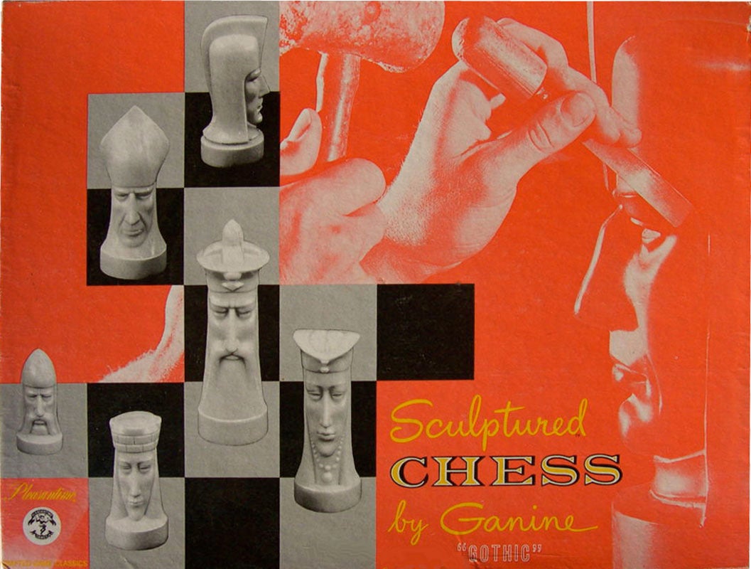  Gothic Modern Chess Set by Ganine 