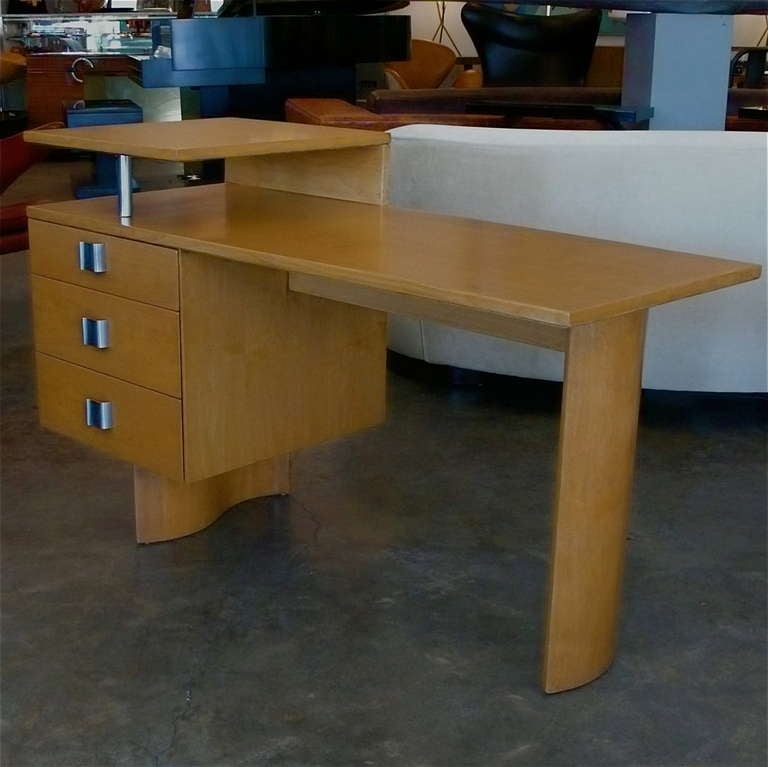 Rare Architectural Desk by Eliel Saarinen