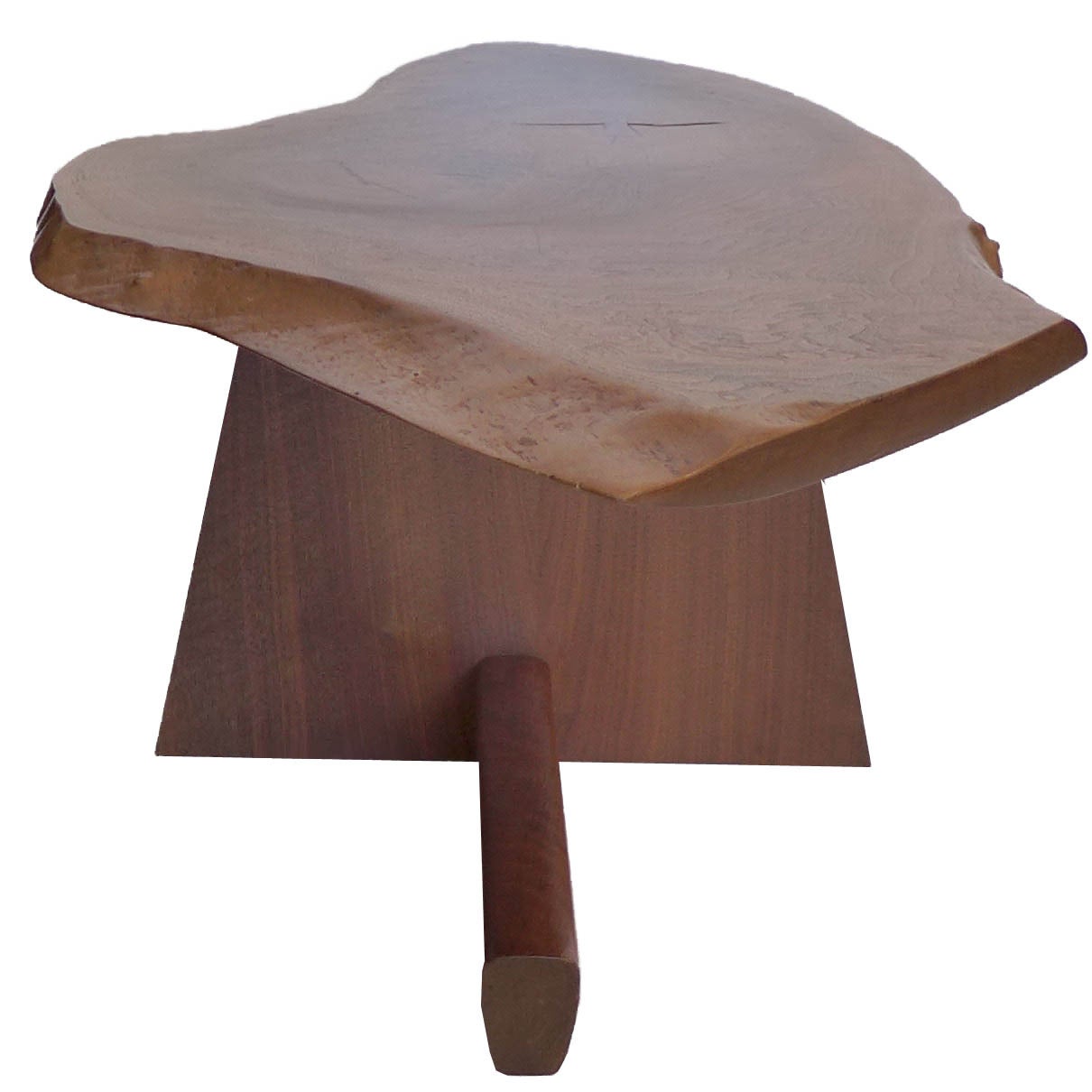 George Nakashima Walnut Minguren Coffee Table with Butterfly Key 2