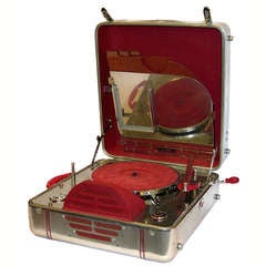 Machine Age RCA Special 78 Portable Record Player by John Vassos