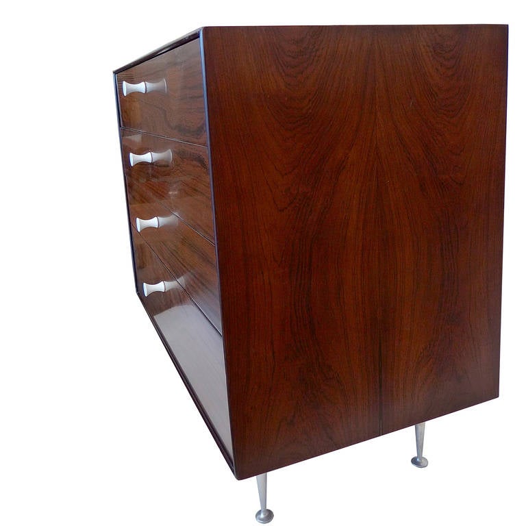 American Thin Edge Rosewood Chest by George Nelson for Herman Miller For Sale