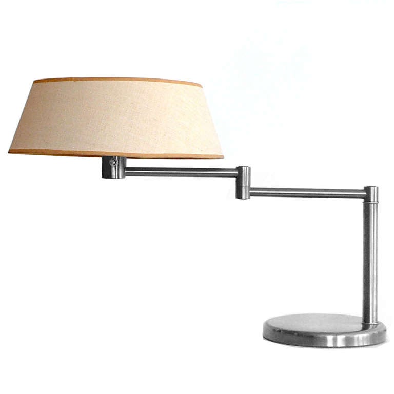 Mid-Century Modern Original Pair Of Nessen Swing Arm Lamps