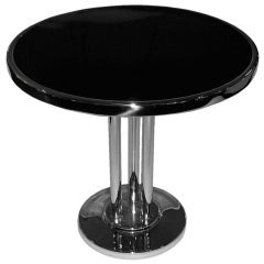 Art Deco Streamline Side Table by Wolfgang Hoffmann for Howell