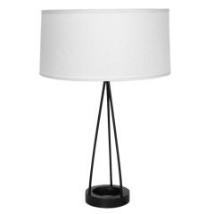 Iron Tripod Table Lamp by Robert Bulmore
