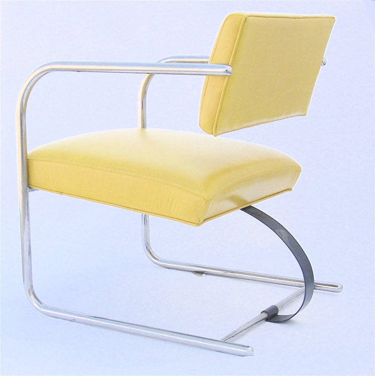 20th Century Late Production Cantiliever Chair by Richard Neutra For Sale