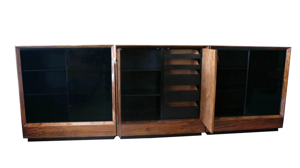 3 Pc Bookcase/Storage Chest Suite by Gilbert Rohde Herman Miller
