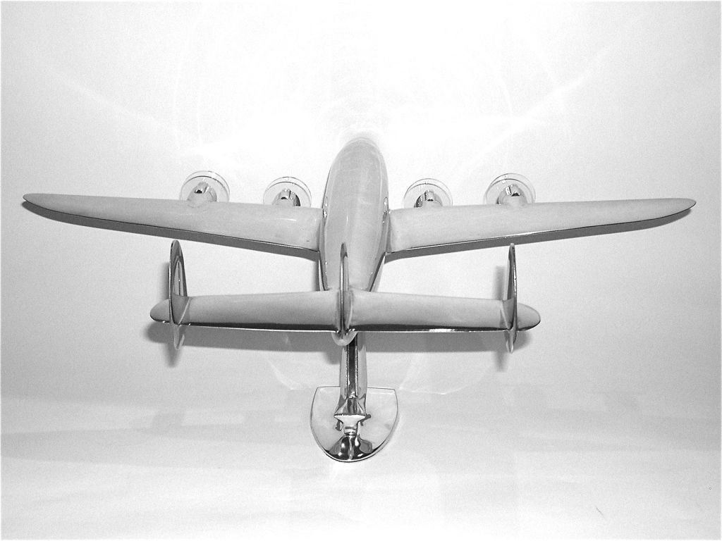 Rare Original Aluminum Lockheed Constellation Model 1