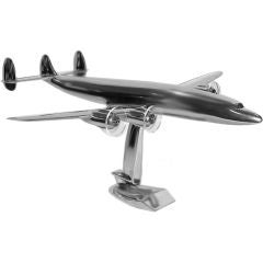 Rare Original Aluminum Lockheed Constellation Model