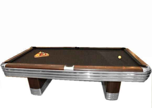 20th Century Centennial Tournament Pool Table by RI Anderson for Brunswick For Sale