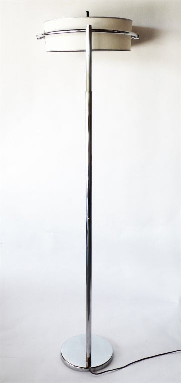 Rare Walter Von Nessen Floor Lamp In Excellent Condition In Los Angeles, CA