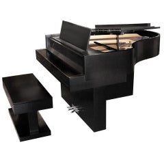 Vintage Walter Darwin Teague Art Deco Modernist Steinway Piano