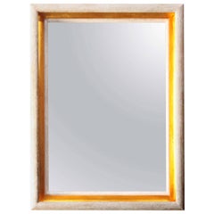 Paul Marra Design Cove Mirror in Driftwood and Gold
