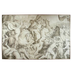 Custom Wall Paper Panels of a 12th Century Crusade 4
