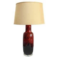 Drip-Glaze Table Lamp