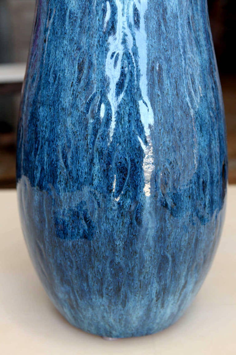 20th Century Tall Ceramic Owl Vase