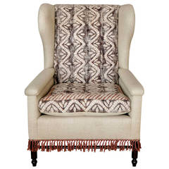 Bohemian Early 20th Century Wingback Pair Chairs 10