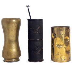 Selection of Bronze and Brass Umbrella Stands
