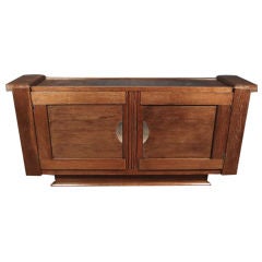 A Modern French Cerused Oak Buffet