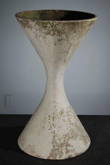 A Set of 3 Modern French White Plaster Vases