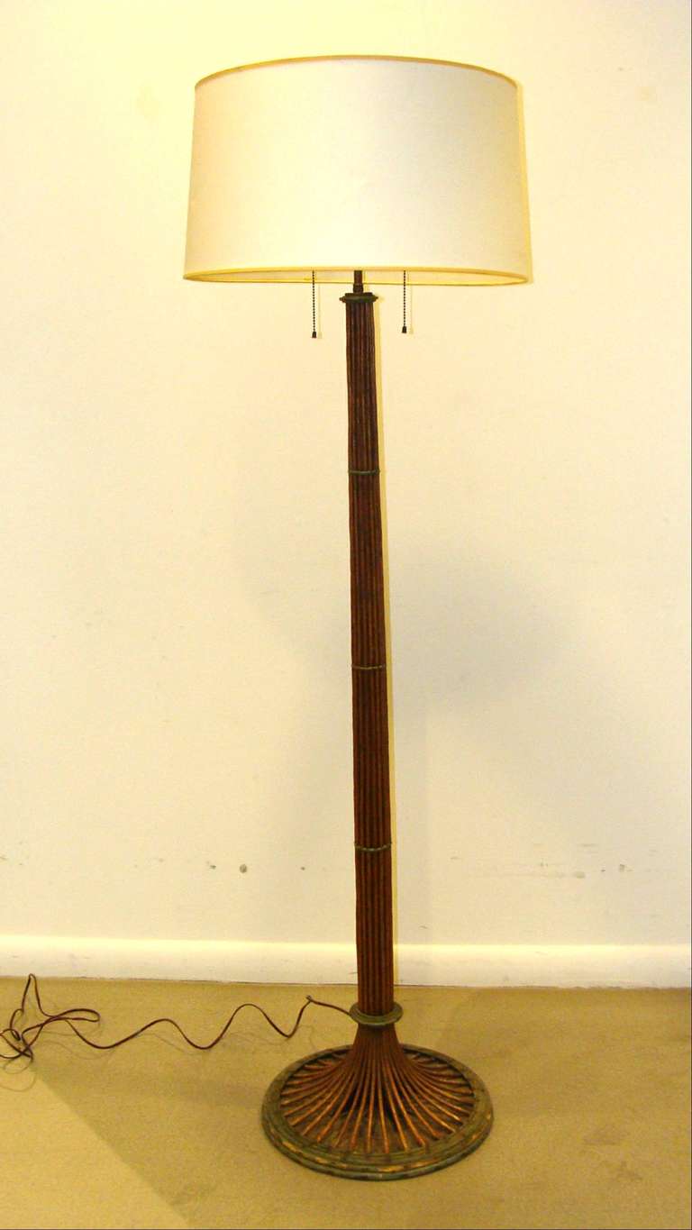 Rare Reed Lamp - Deskey Era
