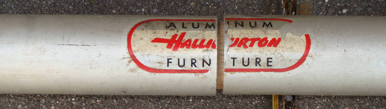 20th Century Authentic Halliburton Aluminum Lounge For Sale