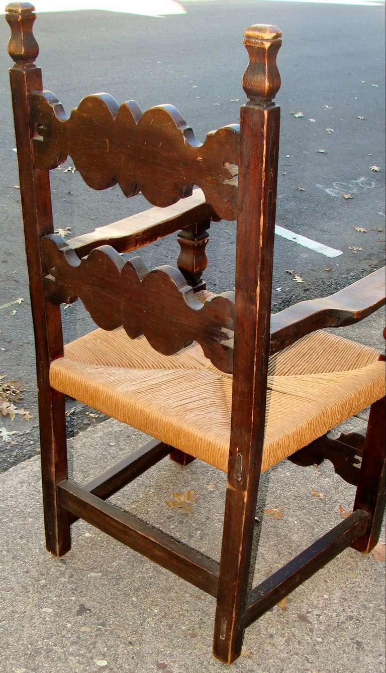 20th Century Pair of Spanish Colonial Style Chairs