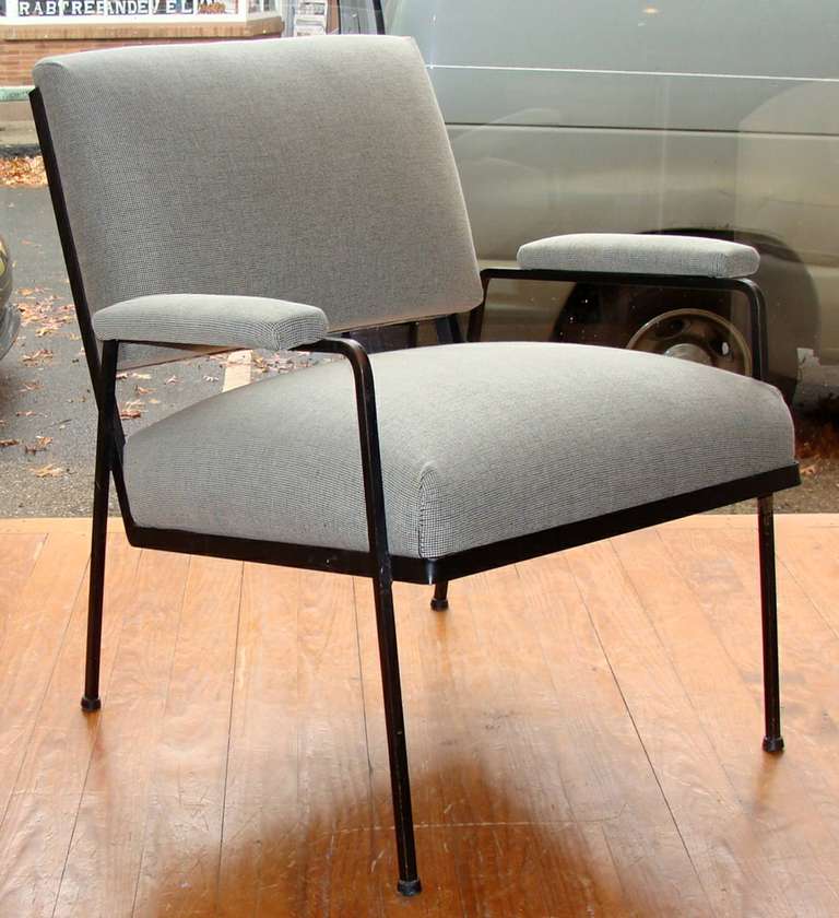 Structurally sound.  Newly upholstered.  Very comfortable, light scale chairs.