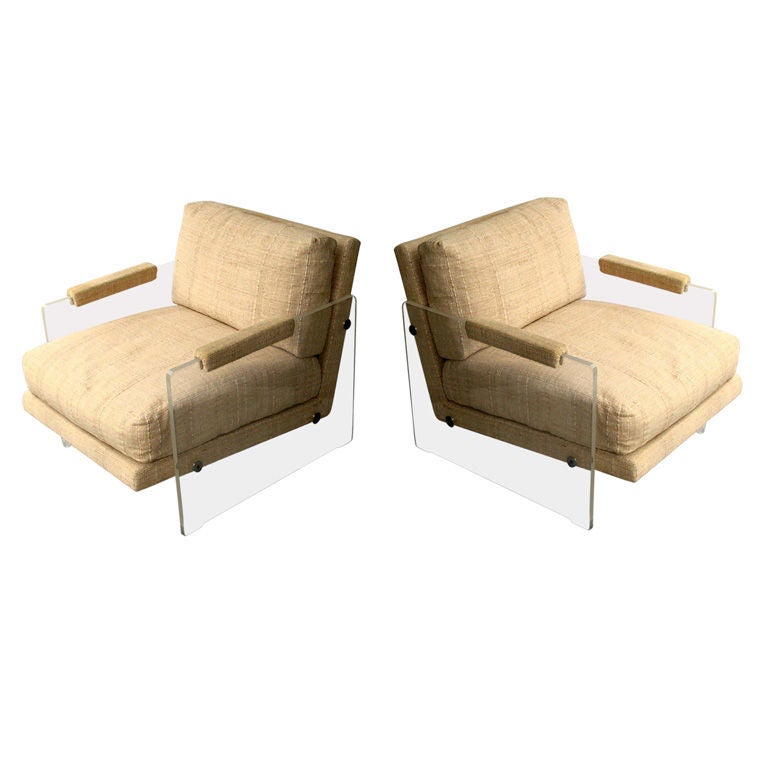 Pair of Vladimir Kagan Armchairs