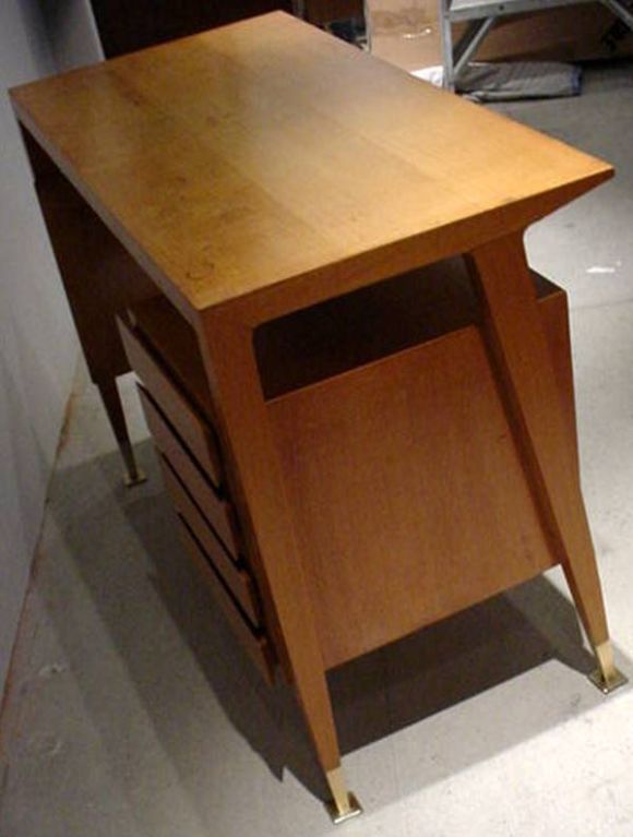 Mid-Century Modern Gio Ponti Desk For Sale