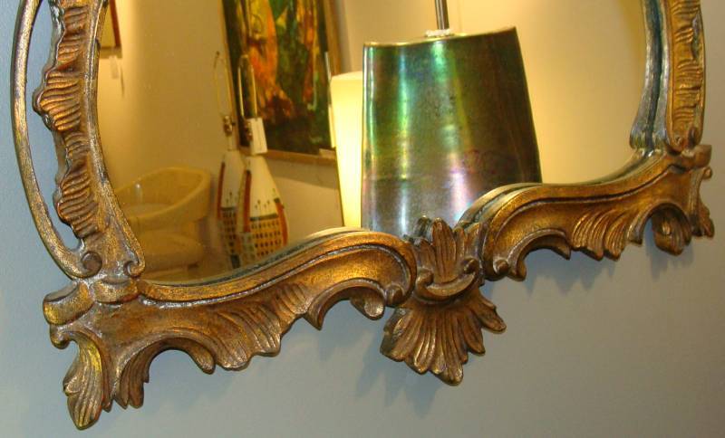 Italian Carved Wall Mirror by Palladio - Italy For Sale
