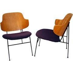 Pair of Chairs by Ib Kofod Larsen