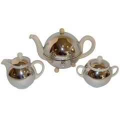 Three-piece German Tea Set