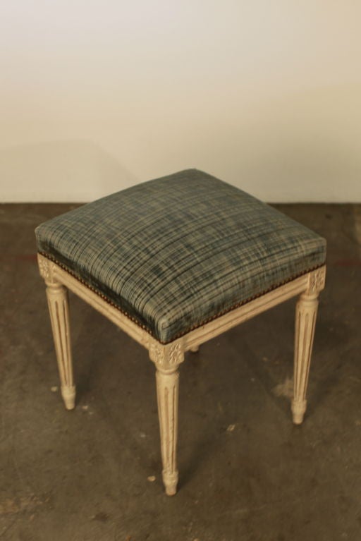 French Chic Louis XVI Style Stool