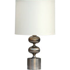 Chic French 60's table lamp in the style of Barbier, Paris