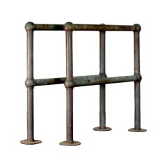 Pair of Bronze Architectural Railings, Balustrades or Room Dividers 9