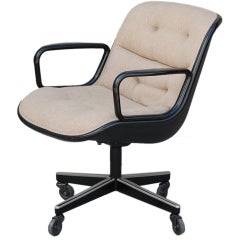 Used Swiveling executive chair by Charles Pollock for Knoll