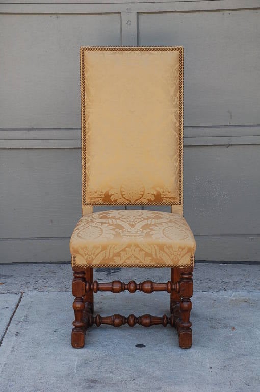 Mid-20th Century Pair of Exceptional French Gold Chairs