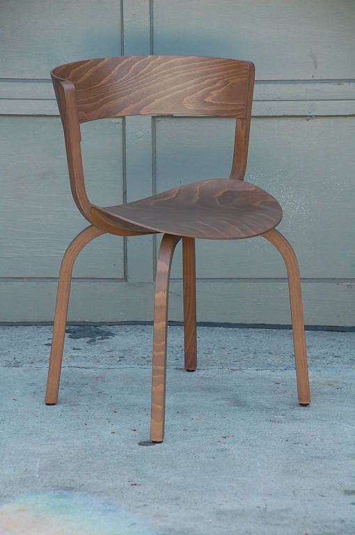 German Pair of 404 F chairs by Stefan Diez for Thonet For Sale