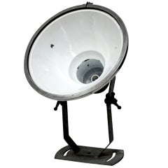 Large French Industrial Spotlight