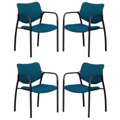 Set of 4 modern dining chairs by Mark Goetz for Herman Miller 4