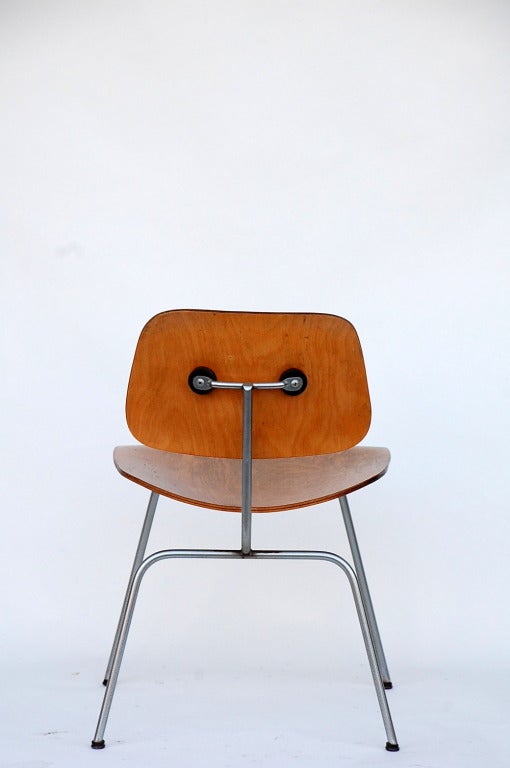 Mid-20th Century Collector's early Eames DCM chair For Sale