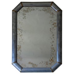 Large Zinc Octagonal Mirror