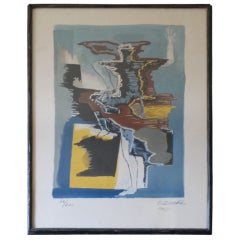 Signed and numbered lithograph by Ossip Zadkine