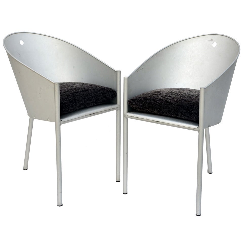 Pair of Sculptural Chairs by Philippe Starck