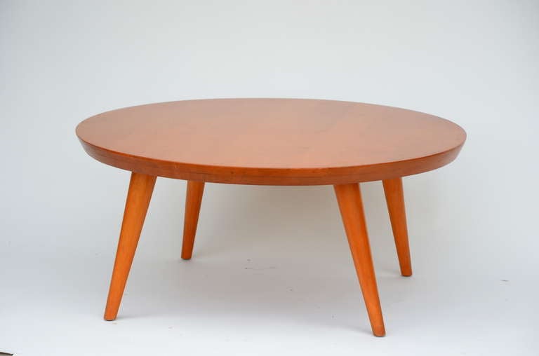 American 1950s Coffee Table by Russel Wright for Conant Ball