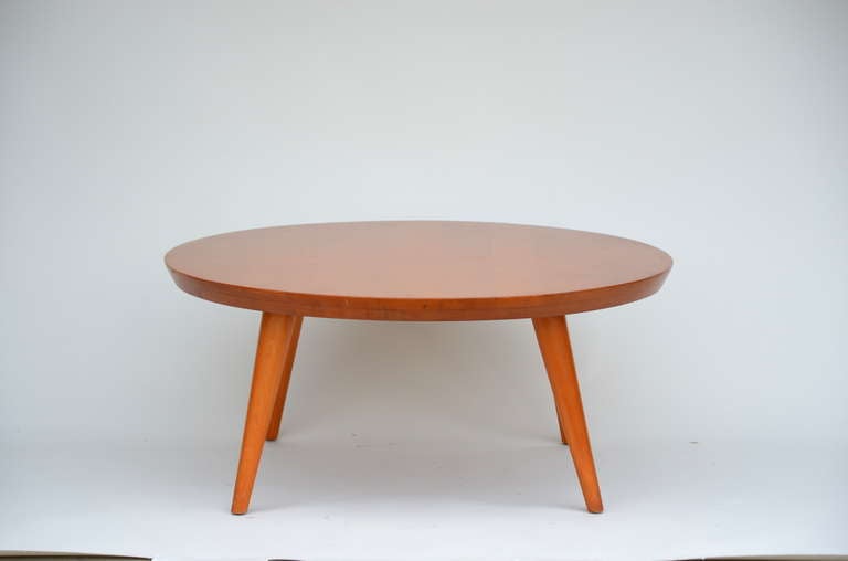 Mid-Century Modern 1950s Coffee Table by Russel Wright for Conant Ball