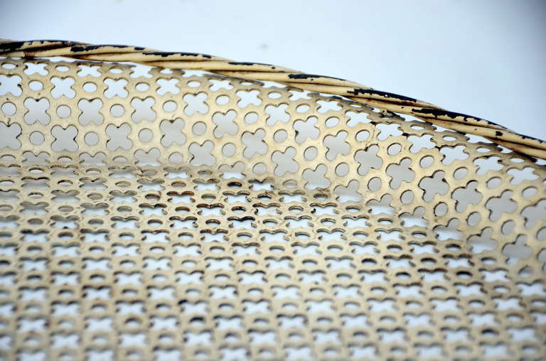 Mid-20th Century Original Mathieu Matégot Perforated Sheet Metal Tray