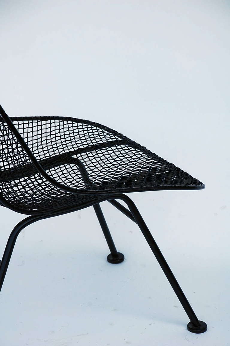 Steel Set of 3 Indoor Outdoor Chairs by Russell Woodard