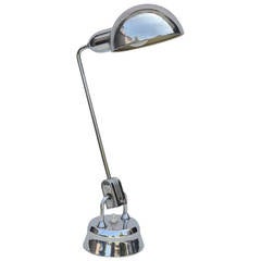 Original Jumo 600 Chrome Lamp Selected by Charlotte Perriand