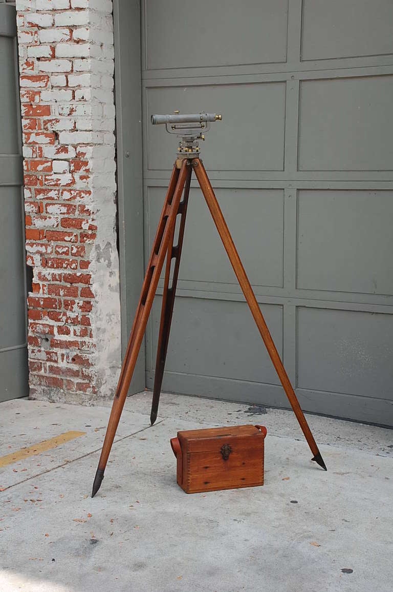 vintage surveyors tripod